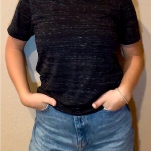 Bella Canvas Charcoal Women's Short Sleeve Tee